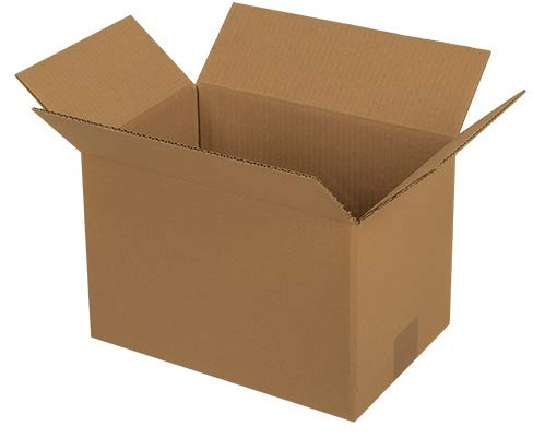 MyPack Faltkartons 400 x 300 x 200 mm Braun (Außenmaß 405 x 305 x 210 mm) variable Höhe bei 110 mm KK 90 1-wellig Versandkarton DHL Päckchen DPD GLS Hermes Päckchen Kartons (25)
