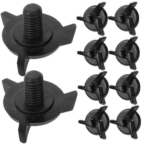 VINTORKY Schrauben 20pcs Visier Verschluss Kit Helm Zubehör Robust Visier Schrauben