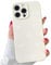 Case for iPhone 13 Pro Max, Cute Ribbon Bow Pattern, Stylish Simple Phone Case, Raised Lens Edge Protection, Aesthetic Bowknot Slim Soft TPU Durable Protective Cover for iPhone 13 Pro Max - White