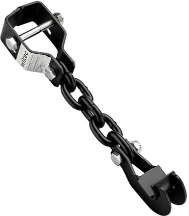 Wiltec Farm Jack Stoßstangenadapter bis 1361 kg, Wagenheberadapter für Stoßstange, Farm Jack Zubehör Stahl, Wagenheber Adapter für schnelles Anheben