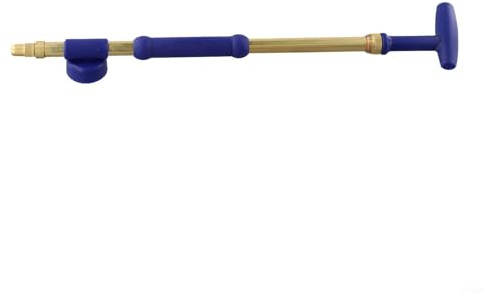 Adjustable Pull Rod Nozzle Brass Garden Sprayer Dual Spray Modes Water Bottle Attachment Pressure Pump with Retractable Design for Lawn Garden Irrigation Wateri(Single Head)