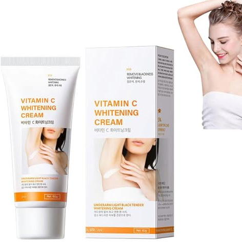 Crema Sbiancante per il Corpo,Crema schiarente per pelle scura,Cremas Schiarente per Zone Intime e Sbiancamento,Ascelle, collo, Ascelle, ginocchia, Interno Cosce (1)