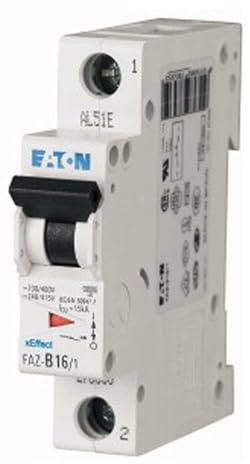 Eaton MCB Leitungsschutzschalter Typ S, 1-polig 4A 230V, Abschaltvermögen 10 kA xEffect DIN-Schienen-Montage