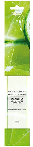 pajoma® Räucherstäbchen Lemongras 10 Stück | Weihrauch-Stäbchen 28 cm - in dekorativer Verpackunga