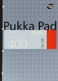 5 X Pukka Pads A4 Refill Pad - 400 Pages (Pack of 5) (Available in Silver, Pink and Blue)