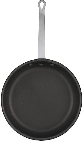 Winco Majestic 14.38 Non-Stick Frying Pan, 14 Inch, Black,Silver