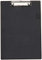 5 Star Standard-Klemmbrett mit PVC-Deckel Folio-Format schwarz