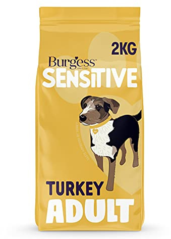 Burgess Sensitive Dry Dog Food Turkey, 2 kg