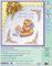 34X43 Baby Hugs Sweet Prayer Quilt Stamped Cross Stitch Kit 13088