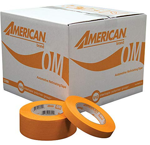 American OM2455 Dosenmaske, Orange, 0,94 cm x 60 m, 36 Stück