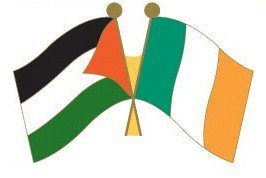 Ireland Palestine Flags Enamel Pin Badge - Irish Republican Solidarity - New