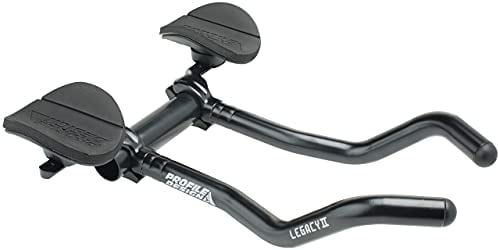 Profile Design Unisex – Erwachsene Legacy II Aeroaufsätze, Schwarz, Einheitsgröße