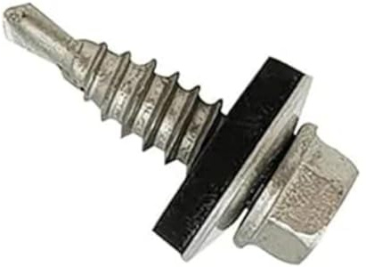 TechFast Näh-Blatt auf Blech Dachdeckerschrauben, 6,3 x 25 mm, Elementech, Box 100 Stück