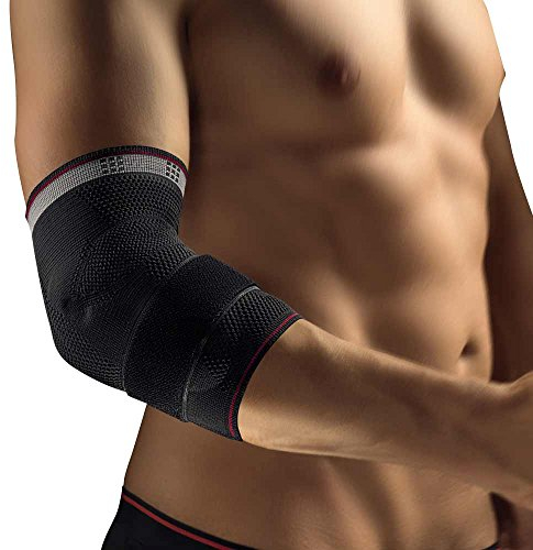 Bort select EpiPlus® Ellenbogenbandage Ellen Bogen Stütze Bandage Stabilo Band, schwarz, XL