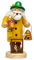 Sikora RM-A Räuchermännchen aus Holz 3 Größen Verschiedene Motive, Farbe/Modell:A27 gelb - Imker, Höhe in cm:Höhe ca. 15 cm