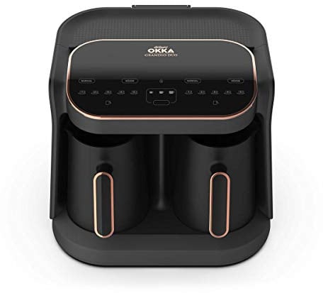 Arzum Okka Grandio Türkischer Kaffeeautomat, Mokka Machine, 10 Tassen, Touchscreen, Automatische Wasserzufuhr, Höhenanpassung, Kupfer, 2,3L Wassertank, Tassenwahl, Licht & Tonsignal