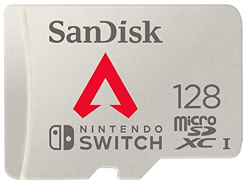 SanDisk microSDXC UHS-I Speicherkarte Apex Legends für Nintendo Switch 128 GB (U3, Class 10, 100 MB/s Übertragung, mehr Platz für Spiele)
