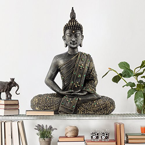 Bilderwelten Wandtattoo Zen Buddha Stein, Größe HxB:38cm x 30cm