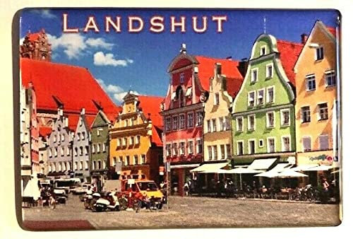 Landshut,Deutschland, Germany,Souvenir,Kühlschrankmagnet,Geschenkartikel, Reiseandenken 1212