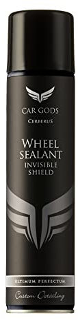Car Gods Wheel Sealant Invisible Shield 400ml Hydrophobic Wheel Protector Repels Dirt Brake Dust & Water