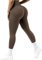 OUDOTA Damen Hohe Taille Sports Leggings Blickdicht Lange Fitnesshose mit Bauchkontrolle Slim Fit Yogahose Frauen Sporthose für zum Sport Freizeit Fitness Olive S