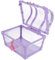 ibasenice 1 Set Piratenkunst-Schatztruhe Schön Kinder von Mädchen Spielzeug Und Diamant-Schmuckbehälter Kinderschalen Klare Badehose Zuhause Aufbewahrung von Kreativem Schmuck