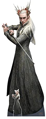 Star Cutouts SC4203 Thranduil Hobbit Lee Pace Pappaufsteller in Lebensgröße mit Mini