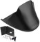 Riloer 1 X Parafango Anteriore Inferiore per Spoiler,Spoiler Anteriore per Carenatura, Air Dam Chin Fairing Compatibile Con Harley Sportster 1200 883 Iron Xl 2004-2020, Nero Opaco