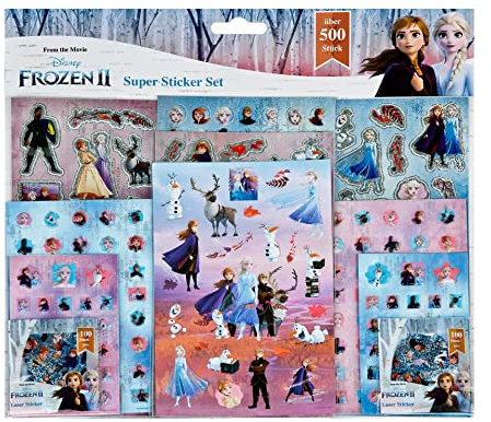 Frozen Disney Sticker Set 500 Teile