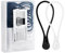 Cable Matters 20-Pack Fascette magnetiche in silicone (Fascette magnetiche, Fascette magnetiche/Organizzatore di cavi) in bianco e nero