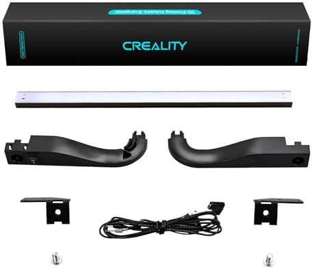 Creality LED-Lichtleisten-Set, 24 V 5 W LED für Creality Ender 3 V3 SE/Ender 3 V3 KE einfache Installation weiches Licht kein Stroboskop