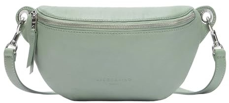 Liebeskind Berlin Damen-Gürteltasche „Tavia S“ I Belt-bag Damen aus Leder mit verstellbarem Riemen I Damen Gürteltasche I geräumiges Hauptfach mit Reißverschluss und ein Innenfäch I Belt Bag schwarz