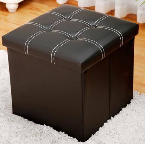 YGLHXDD black storage box blanket box blanket boxes small ottoman storage box