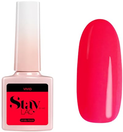 STAYLAC UV Nagellack 5 ml - Rot - Vivid - STAYLAC Farben - UV Lack - Gel Nägel - Nageldesign