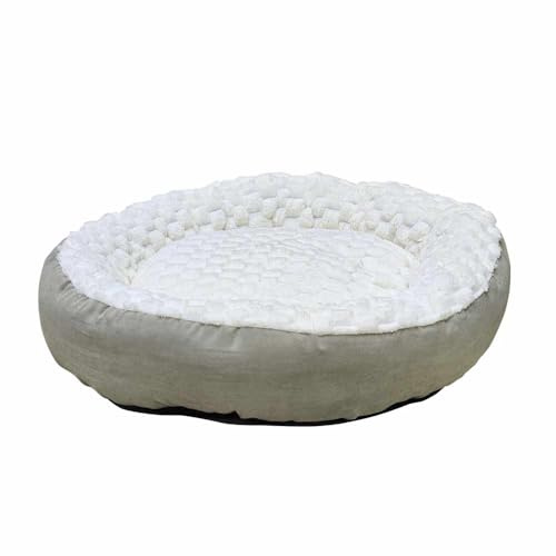 Nobby Komfortbett Donut Classic Diamond Cream D x H: Ø 70 x 18 cm