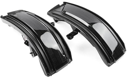 Répéteur Clignotant pour Dodge pour Ram 1500 2019 2020 2021 2022 LED Rétroviseur Latéral Clignotants Séquentiel Dynamique Indicateur Bande Clignotant Avant Feu Indicateur Direction