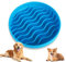 WQDD STANPET Gamelle Anti glouton Chat & Chien Ø 20 cm – Bol Slow Feeder en Silicone antidérapant avec Ventouse – gamelle Chat Anti glouton pour Repas lents et équilibrés