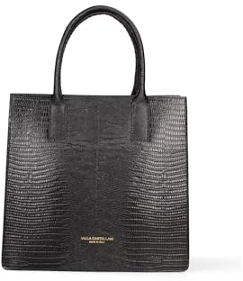 Gave Lux Handtasche für Damen. Handwerkliches Produkt. Außenmaterial: echtes Leder. Hergestellt in Italien. GLX22468W23FBG-PARENT. 30 x 28 x 10 cm