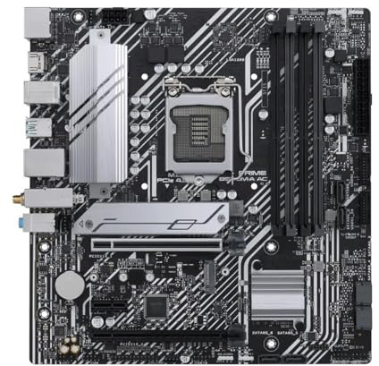 Schede madri ASUS PRIME B560M-A AC Scheda Madre LGA1200 Supporto I9-10900K I7-10700 I5-10600KF I5-10400F I5 10400F CPU DDR4 5000MHz NVME M.2