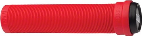 ODI Longneck Pro sans rebord BMX / scooter / vélo poignées 143mm rouges