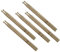 5 Paar DRUMSTICKS 5B — (10 Stück) — AHORNHOLZ — SCHLAGZEUGSTÖCKE — AHORN — HOLZKOPF — TROMMELSTÖCKE — MSA — STICKS 5B