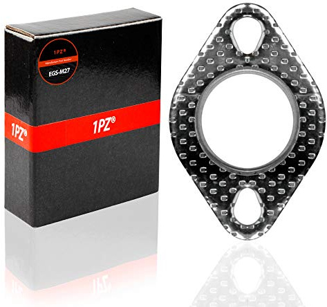 1PZ EGS-M27 Exhaust Gasket for GY6 49cc 50cc 70cc 90cc 110cc 125cc 150cc Scooter Moped Motorcycle Go Kart ATV Quad 4Wheeler Dune Buggy Dirt Pit Bike