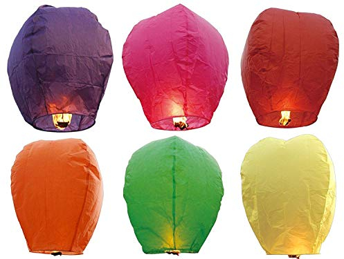 Tiempo de palloncini 10 x Farol Volante para fiestas bodas Eventos Mini globo chino 10 unidades