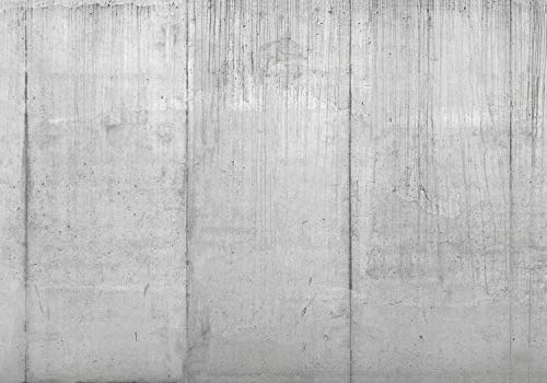 wandmotiv24 Fototapete Beton-wand Grau Rohbau, L 300 x 210 cm - 6 Teile, Wanddeko, Wandbild, Wandtapete, Mauer, Wand, Beton M1433