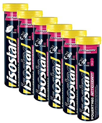 Isostar Powertabs Cranberry, 6 Tuben