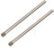 Utoolmart Brocas para taladro de vidrio de diamante de 3mm vástago recto acero al carbono 50mm de longitud extractor hueco herramientas para quitar el núcleo oro para vidrio baldosas 2 piezas