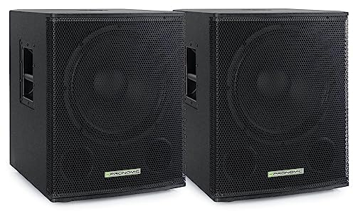 Pronomic SA-15 SUB Subwoofer attivo 2x Set