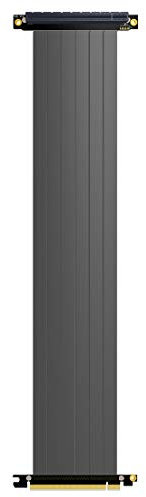 ADT-Link PCI-E X16 to 16X 3.0 Male to Female Riser Extension Cable Graphics Card Computer Chassis PCI Express Extender Ribbon 128G/Bps (R33SL 50CM)