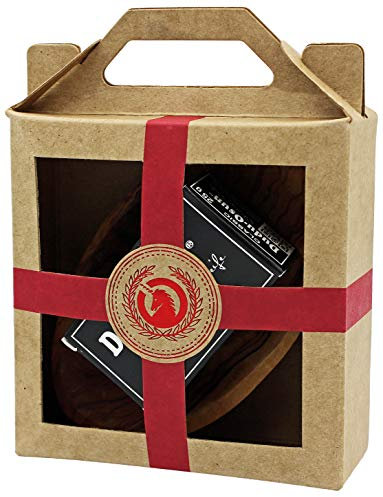 Geschenkset mini Dudu Osun® classic 25g und Olivenholzschale