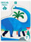 Talking Tables 52-teiliges Blau Brachiosaurus DAP Puzzle & Poster | Für Kinder, Kinder | Illustriert, Jurassic Dinosaurs Lover, Geburtstagsgeschenk, Brachiosaurus Shaped Dinosaur Puzzle